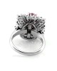 Ring-Dant 1.96ct Sapphire & 2.62ctw  Diamond Ballerina Ring/ Pendant in Platinum